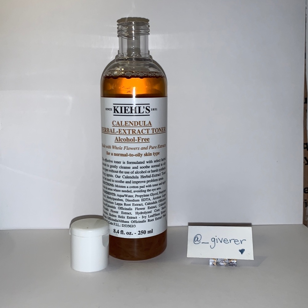 Kiehl’s Calendula Herbal Extract Alcohol Free Toner